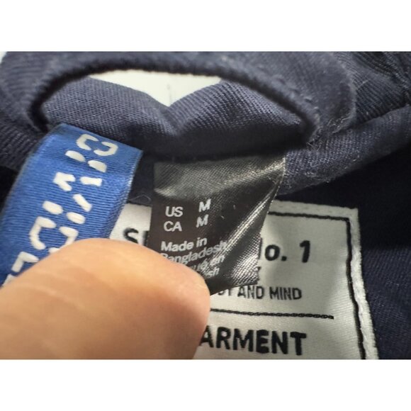 DB Supply Water-Repellent Navy Blue Parka with Hood L NWT Outer Jacket - Picture 6 of 9